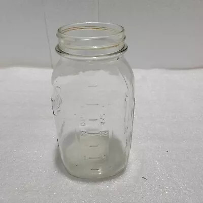 Ball Mason Jar With Gripper Bars And Measurement Markings ( Quart ) • $5.99