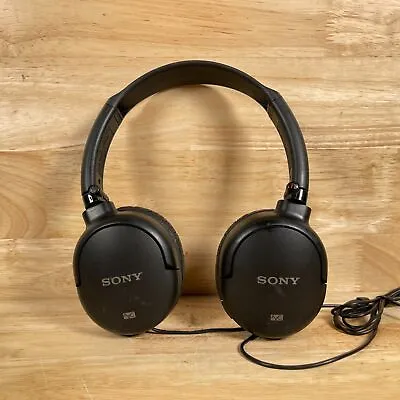 Sony MDR-NC8 Black WMI Noise Canceling Over The Head Foldable Wired Headphones • $16.61