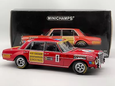1/18 Minichamps Mercedes 300 SEL 6.8 ADAC 24H NURBURGRING - 1972 • $590