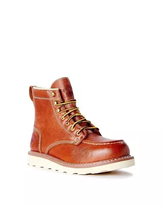 HERMAN SURVIVORS -VARIOUS SIZES - Oakridge Leather 8 Steel Toe Work Boots -NEW! • $44.29
