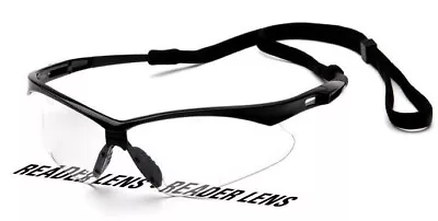 Protective Eyewear READERS BIFOCAL CLEAR LENS Reading Safety Glasses ANSI Z87+ • $7.44