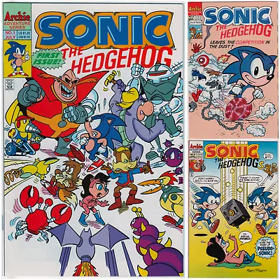 Sonic The Hedgehog U PICK Comic 1-179 9 11 13 1st Knuckles 98 Shadow 1993 Archie • £37.08
