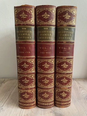 £290 • Buy The Scottish Family History Genealogical 1888 MacVeigh Anderson Surnames