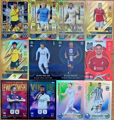 £4.95 • Buy MATCH ATTAX EXTRA 2022/23 22/23 LIMITED 100 CLUB BLACK EDGE HERITAGE Pro Elite X