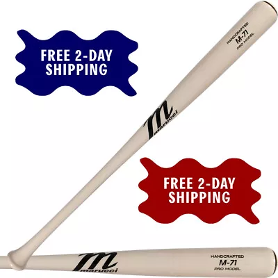 Marucci M71 Pro Model Maple Balanced Wood Baseball Bat Tapered Knob • $129.95