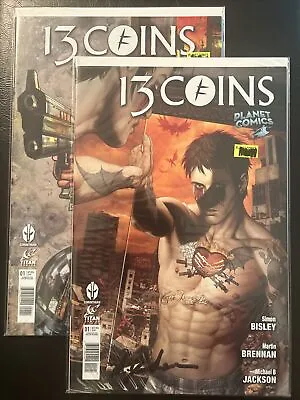 13 Coins 1 Planet Comics Exclusive Cover Glenn Fabry Signed Michael B Jackson • $19.99