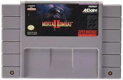 Mortal Kombat II (Nintendo SNES 1994) • $14.99