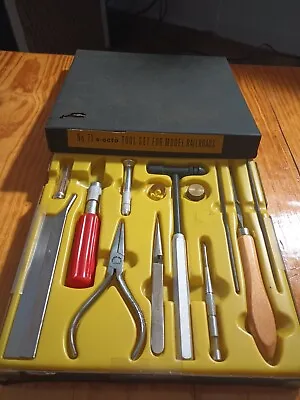 $74.99 • Buy Vintage X-acto No 71 Tool Set For Model Railroads Rare Complete USA Excellent 
