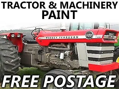 £23.41 • Buy Tractor Agri Enamel Paint Massey Ferguson Super Red 1LT