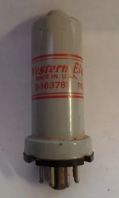 $5.99 • Buy Western Electric D-163781 Relay Vacuum Tube  Tested.