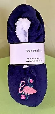 Vera Bradley Flamingo Garden Cozy Life Slippers:nwt Flamingos  Medium (7-8) • $26.95