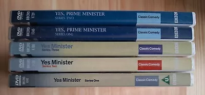 The Complete Yes Minister & Yes Prime Minister (DVD) • £7