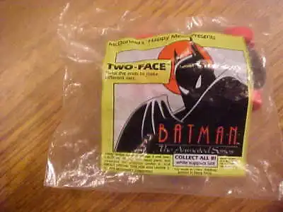 TWO-FACE 1993 McDonald's Premium Vintage Batman The Animated Series Sealed • $4.99