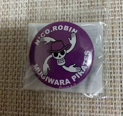 One Piece Pirate Flag  NICO ROBIN Can Badge Pinback Button • $9.90