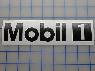 Mobil 1 Decal Sticker 18  24  Oil Synthetic 5w20 5w30 0w20 10w30 Filter Quart • $11.99