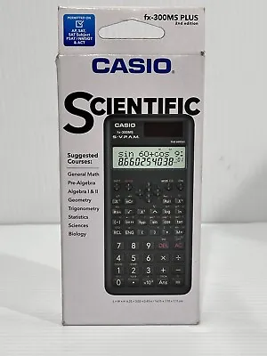 Casio FX-300MS PLUS 2nd Edition Scientific Calculator - Brand New Factory Sealed • $20.05