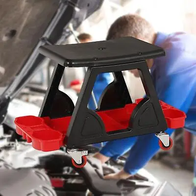 Workshop Creeper Seat Mechanic Stool Car Detailing Stool Chair Rolling Creeper • $138.63