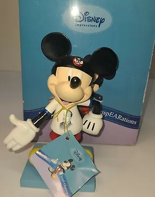 Disney Inspearations Mickey Mouse I Speak For Mickey 75th 6  Figurine • $60.99