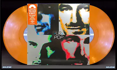 U2 Pop 2LP On ORANGE VINYL New SEALED Bernie Grundman • $69.98