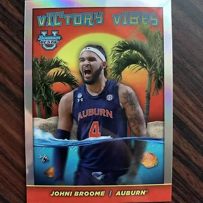 2023-24 Bowman U Best Johni Broome Victory Vibes Silver Refractor SP #VV-9  • $4