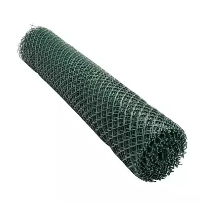 PVC Vinyl Safety Fence Green 50 Ft. X 48 In. With 1-1/2 In. X 1-1/2 In. Mesh • $64.89