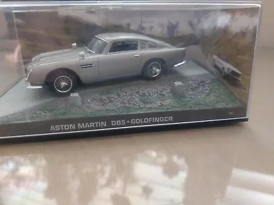 007 Goldfinger James Bond Aston Martin Db5 Model Car 2006 Fabbri Ltd • £14