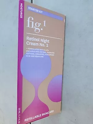 Fig.1 Retinol Night Cream No. 1 .15% Encapsulated Retinol 1.7 Oz. • $15