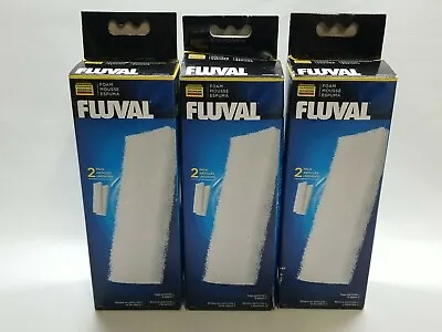 $9.72 • Buy (3)  Fluval 204/205/206/207/304/305/306/307 Foam Blocks 2 Pack