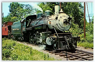 Morris County Central Railroad No 385 Whippany New Jersey  Postcard • $5