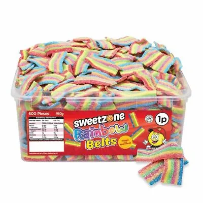 1 X Full Tub Sweetzone Sweets Halal Retro Pick N Mix Candy Party Favours Treats • £21.99