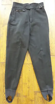 Eddie Bauer EBTEK Black Stirrup Ski Pants Size 6 • $19.99