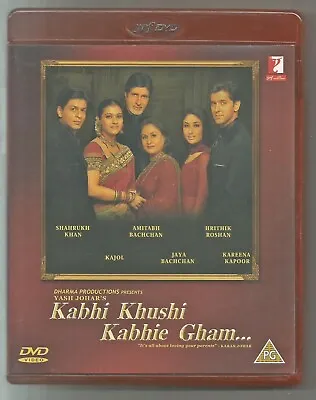 Kabhi Khushi Kabhie Gham /DVD/ Shahrukh Kha / English Subtitles/ All Regions • $9.99