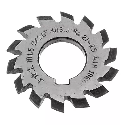 M1.5 No.4 20 Degree HSS Involute Gear Cutter Module Rack Milling Lathe Machine • $32.95