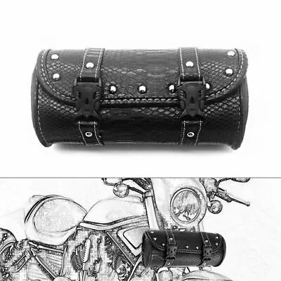 Motorcycle Fork Tool Bag SaddleBag Storage Pouch Luggage Handlebar Waterproof • $16.99