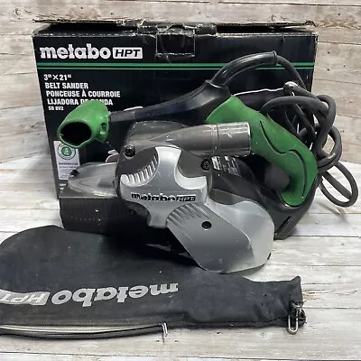 Metabo HPT SB8V2 - 3  X 21  Belt Sander - Variable Speed - 9 Amp - PARTS ONLY • $49