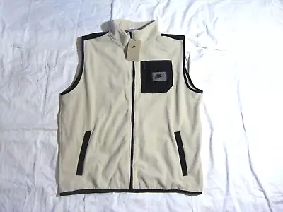 Nike Fleece Sweater Vest Therma Fit Beige NWT Large • $59.99