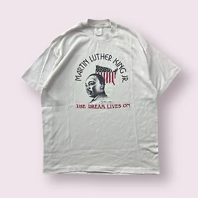 Vintage Martin Luther King Jr. MLK Shirt 80s 1986 Shirt Size L • $29.95