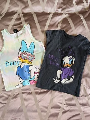 Daisy Duck T Shirt Tops Size 5-6 Years • £5