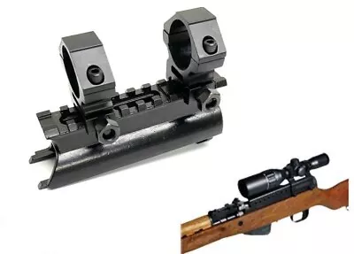 SKS See-Thru Receiver Cover Replacement High Profile Mount With 1'' Scope Rings • $49.99
