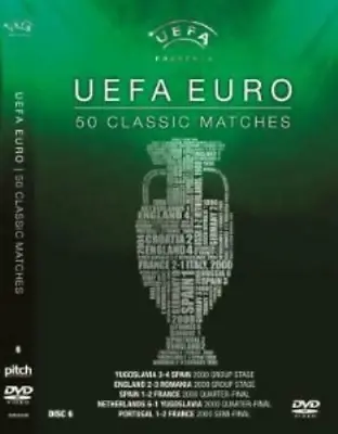 UEFA Euro 50 Classic Matches Vol. 6 2012 DVD Top-quality Free UK Shipping • £1.84