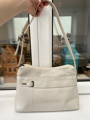 £15 • Buy Gorgeous JANE SHILTON SW6 Ivory White Faux Leather S/M Sized Shoulder Bag 