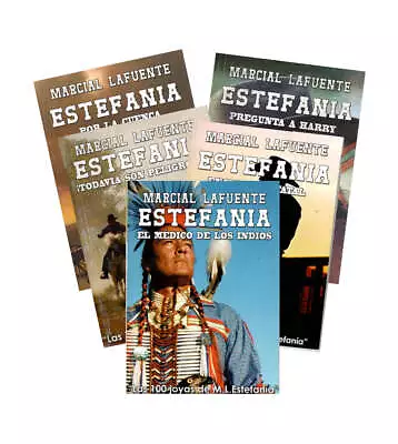 Marcial Lafuente Estefania 32 NEW Books Bulk LOT * Lote De 32 Libros Nuevos • $144