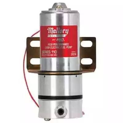 Mallory 29256 High Performance Electric Fuel Pump 7 Psi 110 Gph Gasoline 3/8 NPT • $336.32