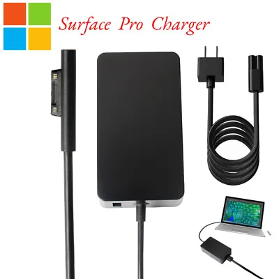 65W 1706 Surface Charger Power Adapter For Microsoft Surface Pro 8/X/7/6/5/4/3 • $14.99