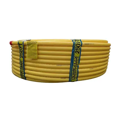 Underground Natural Gas Pipe IPS Liquid Propane Yellow Polyethylene 0.75  X 100' • $254.75