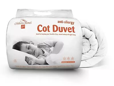 Luxury Cot Bed Duvet Quilt Or Pillow Baby Toddler Junior Antiallergy All Seasons • £10.99