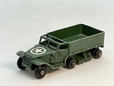 Moko Lesney Matchbox #49 Army Half Track Mark III Personnel Carrier • $7.99