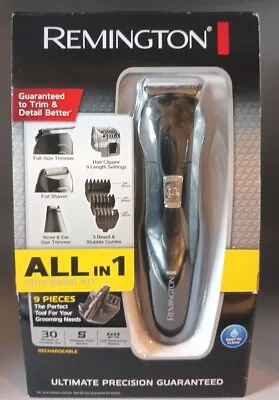 REMINGTON ALL-IN-1 Nose Ear Hair Beard Rechargeable Precision Trimmer & Shaver • $51.09