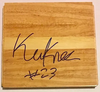 Kevin Knox Signed Nba Basketball 6x6 Parquet Floorboard New York Knicks W/ Proof • $79.99