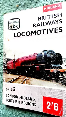 Ian Allan Abc Of British Railways Locomotives #3 London Midland Scottish (1959) • £7.99